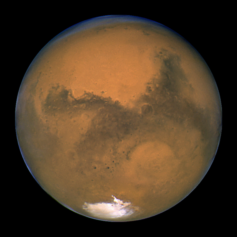 Mars - menneskehetens neste hjem? Foto: NASA/ESA/STScI