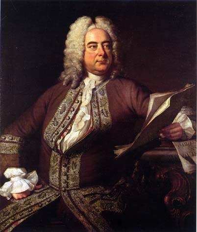 Georg Friederich Händel skrev musikk til monarkene. Foto:www.npj.com  