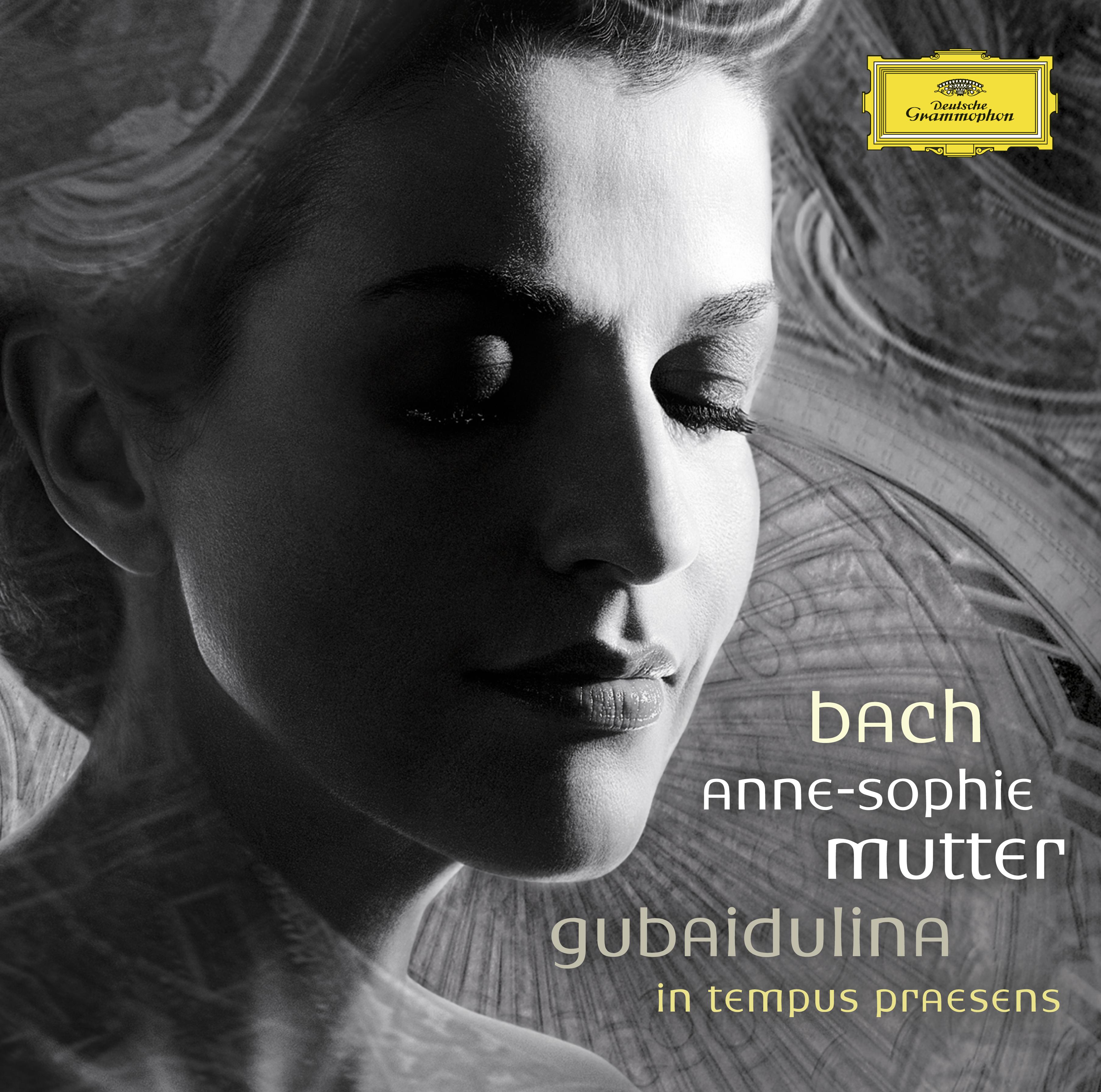 CDcover Anne-Sofie Mutter: Bach og Gubaidulina