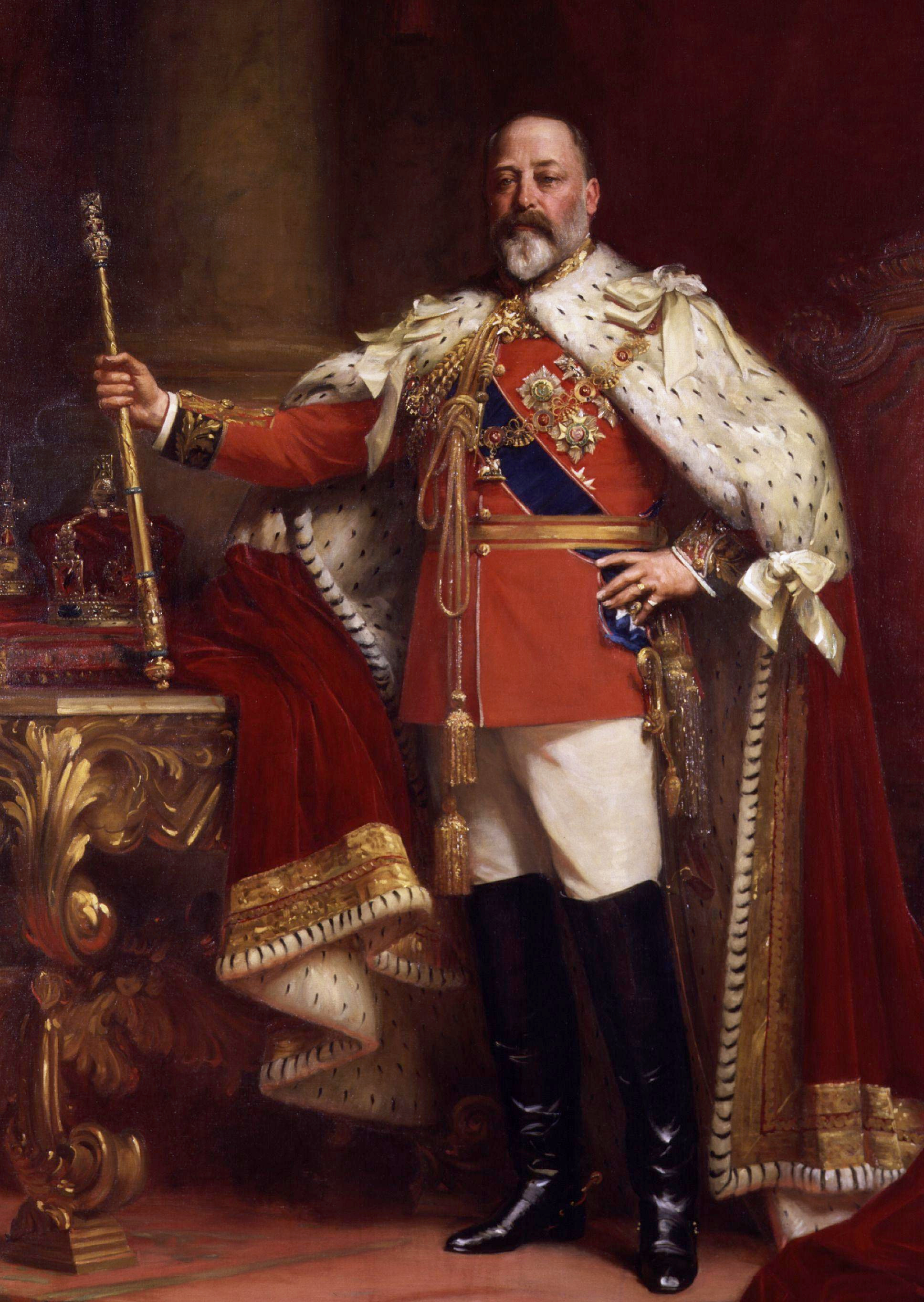 Kong Edward VII av Storbritannia. Foto: Samuel Luke Fildes, via Wikimedia Commons 