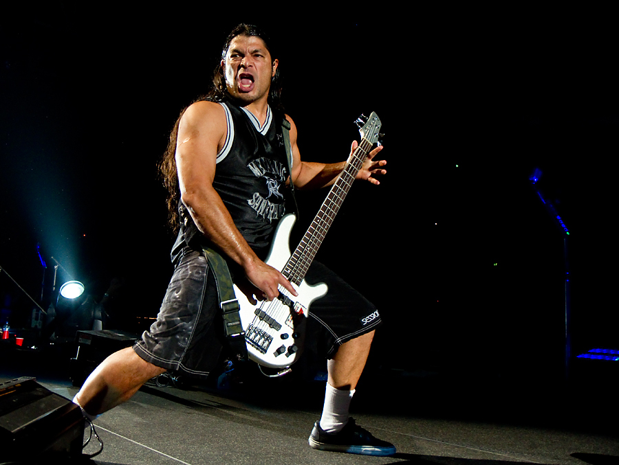 Robert Trujillo fra Metallica. Foto: Per Ole Hagen