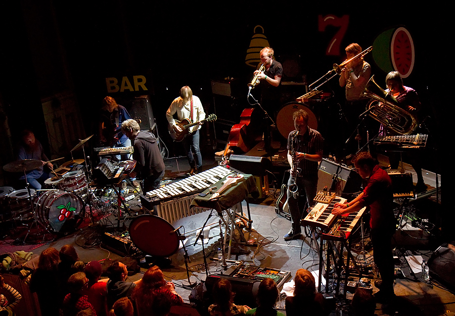 Jaga Jazzist i Logen. Foto: Per Ole Hagen, NRK