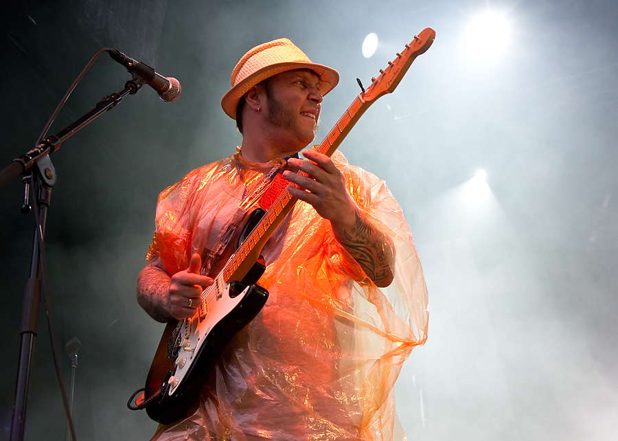 Vidar Busk i Guitarmageddon på Hamar Music Festival 2010. Foto: Per Ole Hagen/NRK