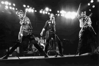 Clash live i Boston 1979. © Bob Gruen, www.bobgruen.com