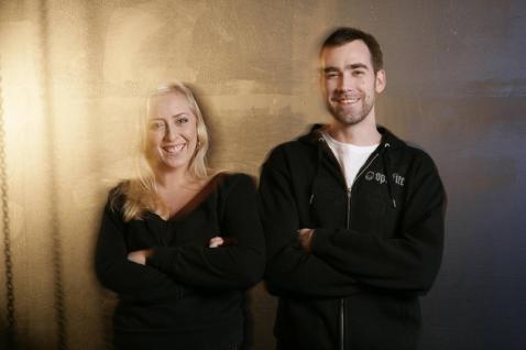 Mona B. Riise og Ruben B. Gran er Lydverkets nye programlederteam, på henholdsvis TV og radio. Foto: Anne Liv Ekroll