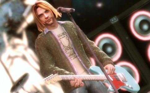 Kurt Cobain i Guitar Hero 5. 