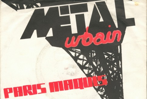 Coveret til den første Rough Trade utgivelsen, Metal Urbain sin Paris Maquis