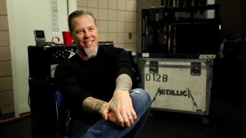 James Hetfield forteller om vendepunktet "Enter Sandman" (foto: DR).