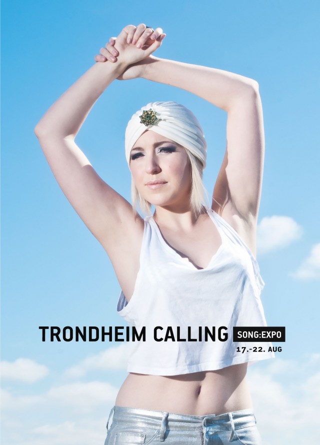 Plakaten til Trondheim Calling Song:Expo. Foto: Ane Aspen