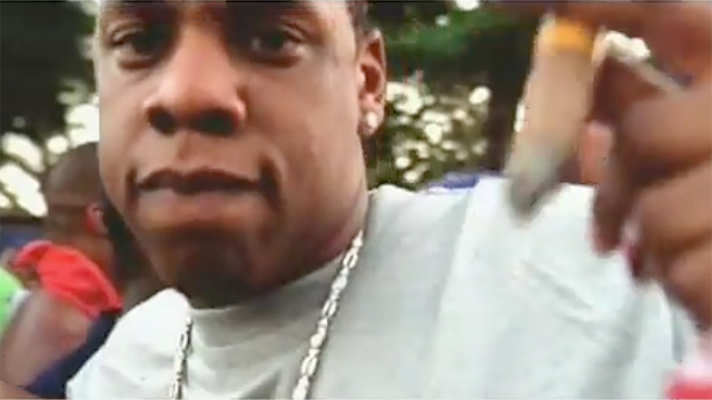 Jay Z i videoen til "Big Pimpin". Foto: Skjermdump fra video.