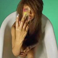 Erykah Badu i Flaming Lips-videoen. (Skjermdump, Youtube)