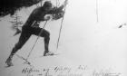 Thorleif Haug ble den store norske skihelten i Chamonix i 1924 med tre gullmedaljer. (Foto: Kongsberg skimuseum)