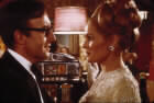 Peter Sellers og Ursula Andress i komedien Casino Royale.
