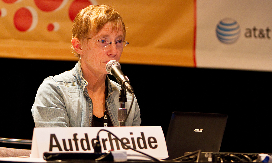 Patricia Aufderheide. Foto: Per Ole Hagen/NRK