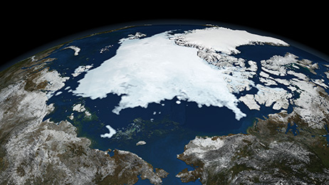 Sjøisen i Arktis 12. september