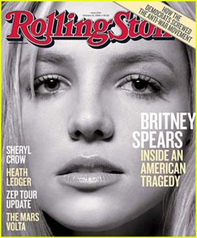 Britney på forsiden av Rolling Stone
