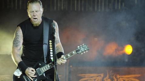 Metallica-vokalist James Hetfield. Foto: Scanpix