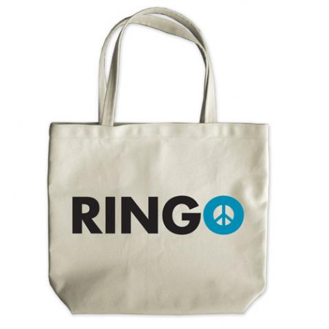 Ringo-bagen - “perfect for groceries, the beach or any other daily activities.” Foto: ringostarr.com