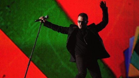 Bono på Brit Awards. Foto: Scanpix/Reuters/Dylan Martinez 
