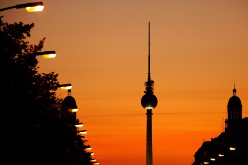 TV-tårnet i Berlin (foto: Scanpix)