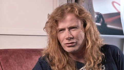 Dave Mustaine fra det etterhvert famøse intervjuet (Foto: Lydverket NRK)