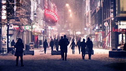 Ingen tvil om at Bylarm er en vinterfestival (foto: Kim Erlandsen/NRK P3)