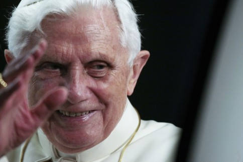 Pave Benedict XVl (foto: Scanpix / AP / Gregorio Borgia)