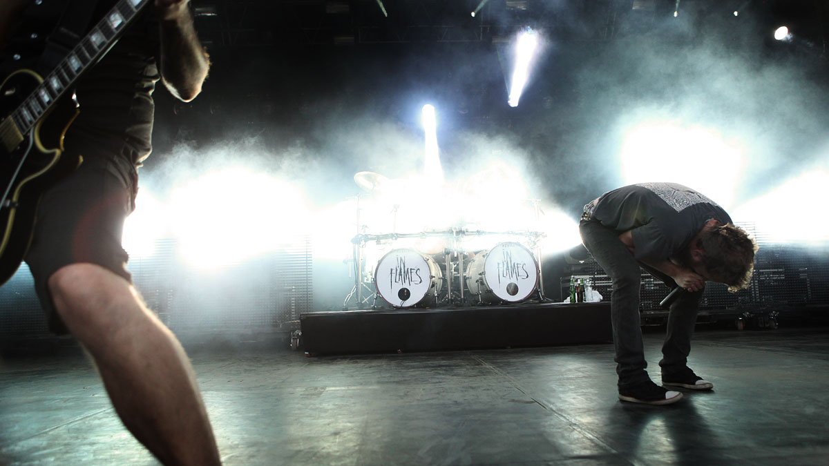 In Flames - Oslo Live 2010. Foto: Rashid Akrim, NRK P3