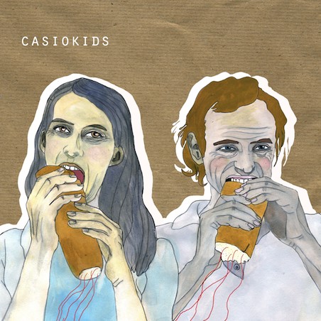 Coverkunsten på Casiokids sin nye splitsingel.
