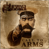 Saxon: Call to Arms. Foto: Plateomslag.
