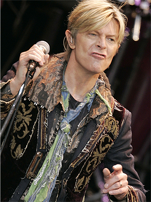 David Bowie på Norwegian Wood i 2004. Foto: Heiko Junge, NTB Scanpix.