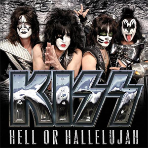 Den nye Kiss-singelen "Hell or Hallelujah" slippes over helga. Foto: Promo.