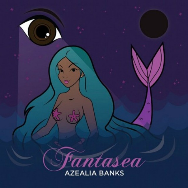 Albumomslaget til gratisalbumet Fantasea av Azealia Banks.
