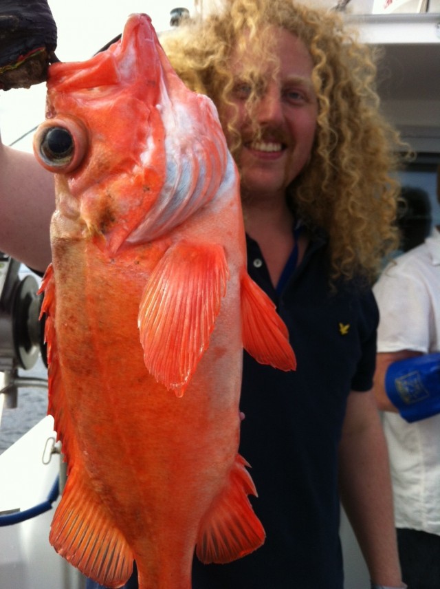 Simon Paus på fisketur